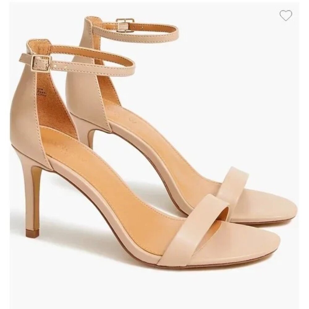 J Crew Ankle Strap Sandal Nude BJ252 New In‎ Box Various Sizes